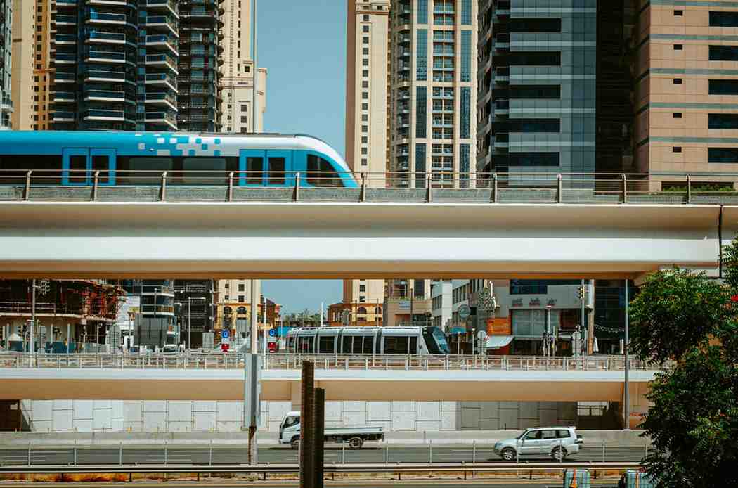 Metro in Dubai